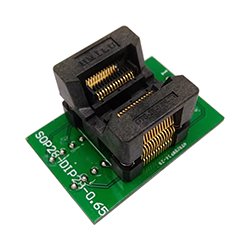 画像1: ★SSOP-28★基板付きICソケット