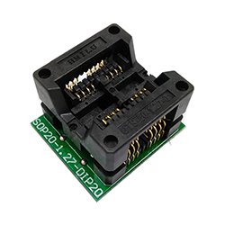 画像1: ★デュアルSOP-8★基板付きICソケット