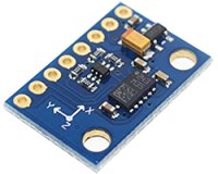 三軸加速度センサ