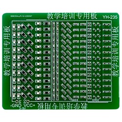 画像1: はんだ付け練習用基板
