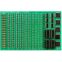 画像1: はんだ付け練習用基板