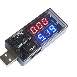 画像1: USB電圧電流計