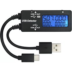 画像1: USB電圧電流計