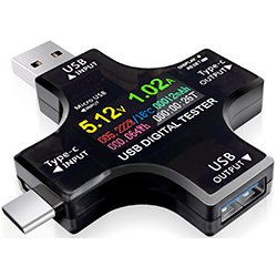 画像1: ★★USB電圧電流計