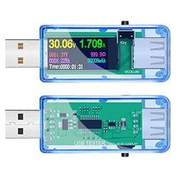 画像1: USB電圧電流計