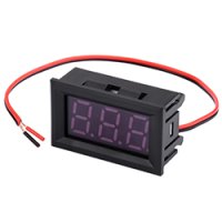 ★0.56★ケース付きLEDデジタル電圧計