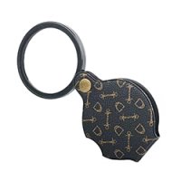 折りたたみ式キーホルダ拡大鏡