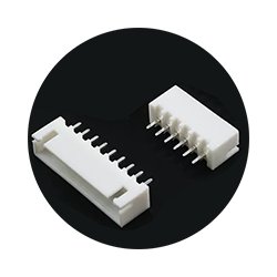 画像1: ★2.54★基板コネクタベース付ポスト