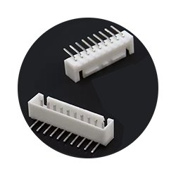 画像1: ★2.54★基板コネクタベース付ポスト