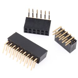 画像1: ★2.0★2列ピンソケット