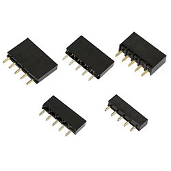 画像1: ★2.54★単列ピンソケット