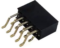 ★2.54★表面実装2列ピンソケット