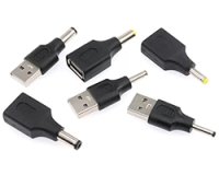 USBとDCプラグの変換