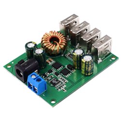 画像1: USB接続固定5V出力降圧モジュール