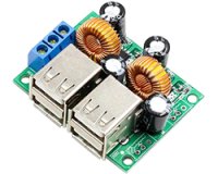 USB接続固定5V出力降圧モジュール