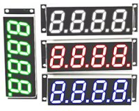 4桁7セグLED表示器