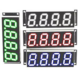 画像1: 4桁7セグLED表示器