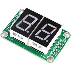 画像1: 2桁7セグLED表示器