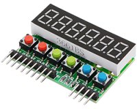 6桁7セグLED表示器