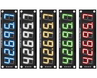 6桁7セグLED表示器