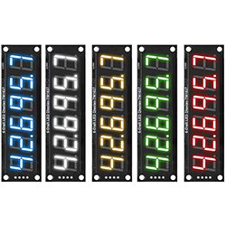 画像1: 6桁7セグLED表示器