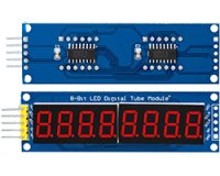 8桁7セグLED表示器