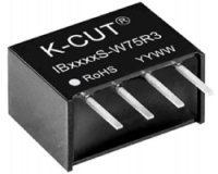 ★K-CUT★絶縁型DC-DCコンバータ0.75W★