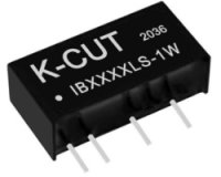 ★K-CUT★絶縁型DC-DCコンバータ1W★