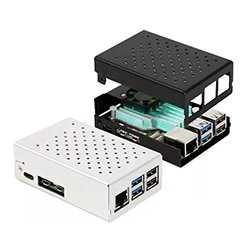 画像1: アルミラズベリーパイケース