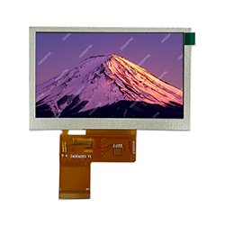 画像1: 4.3インチTFT液晶モジュール