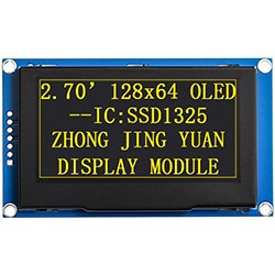 画像1: ★2.7★OLED表示器モジュール