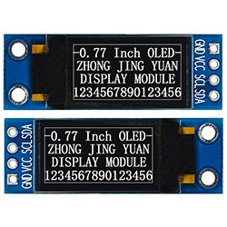 画像1: ★0.77★OLED表示器モジュール