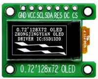 ★0.72★OLED表示器モジュール