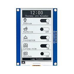 画像1: ★3.7★E-Ink電子ペーパーモジュール