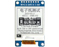 ★1.54★E-Ink電子ペーパーモジュール