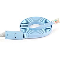 画像1: RJ45コンソールケーブル