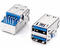 ★TYPE-A★3.0★2段USBコネクタ