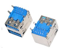 ★TYPE-B★3.0★2段USBコネクタ