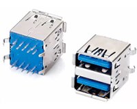 ★TYPE-A★3.0★2段USBコネクタ