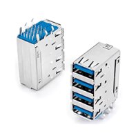 ★TYPE-A★3.0★4段USBコネクタ