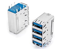 ★TYPE-A★3.0★4段USBコネクタ