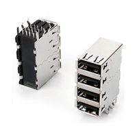 ★TYPE-A★2.0★4段USBコネクタ