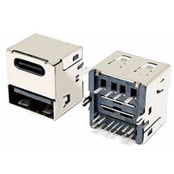 画像1: ★TYPE-A★2.0+3.1★複合USBコネクタ