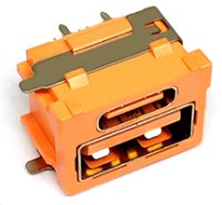 ★TYPE-A★2.0+3.1★大電流複合USBコネクタ